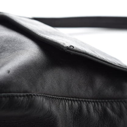 Fendi Calfskin Big Forever Mama Baguette Black 8 of 11