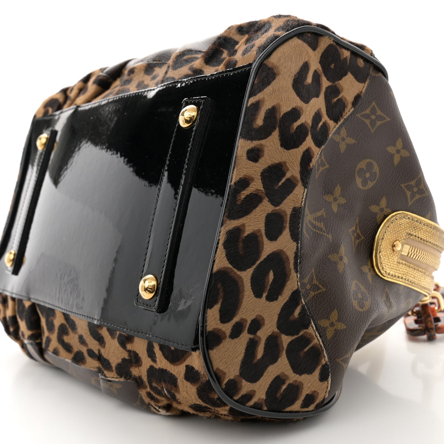 Louis Vuitton Monogram Leopard Stephen Bag 9 of 10