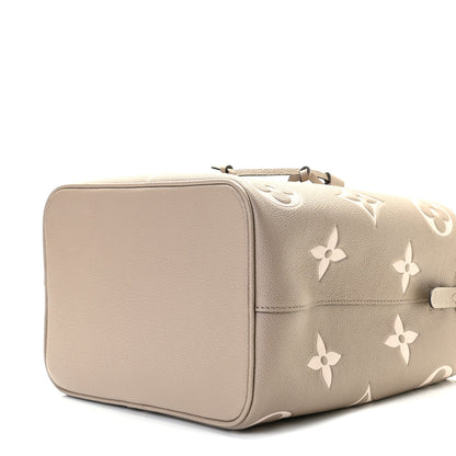 Louis Vuitton Empreinte Monogram Giant Neonoe MM Tourterelle Creme 7 of 10