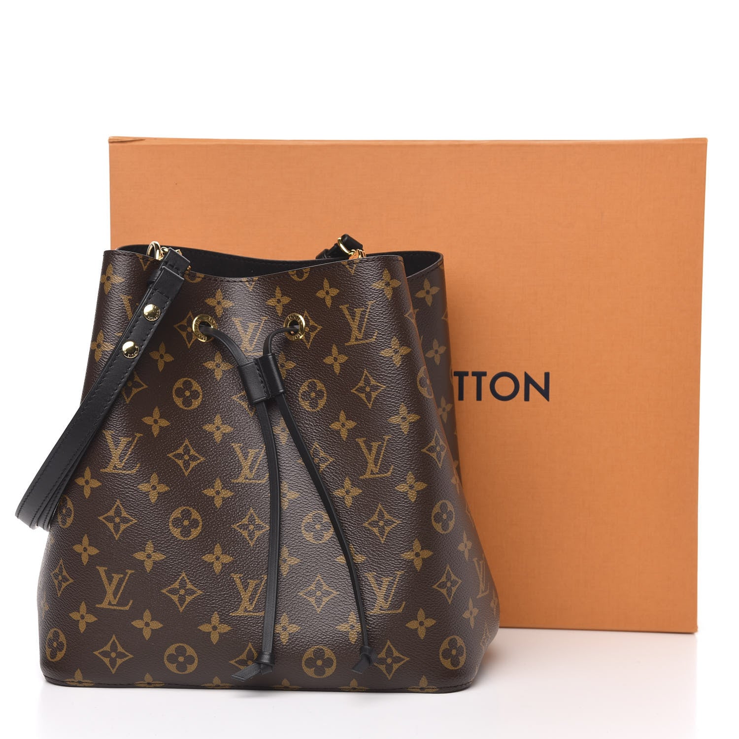 Louis Vuitton Monogram Neonoe MM Black 10 of 10