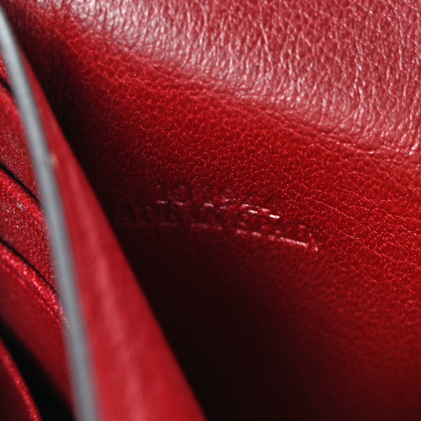 Calfskin Puzzle Continental Wallet Wine Garnet
