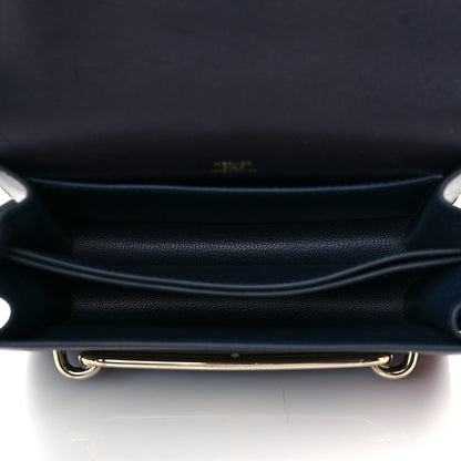 Hermes Evergrain Mini Sac Roulis Bleu Indigo 4 of 10