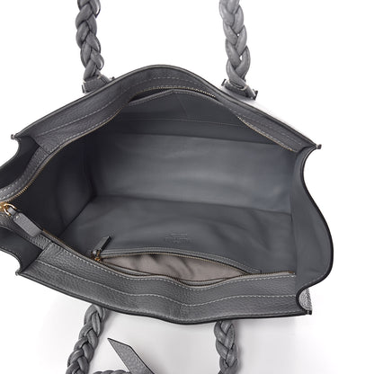 Valentino Garavani Grained Calfskin Small To Be Cool Tote Grigio Perla 5 of 9