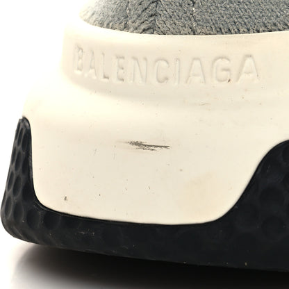 Balenciaga Neoprene Knit Womens Speed Lace Up Sneakers 7 Gris 8 of 8