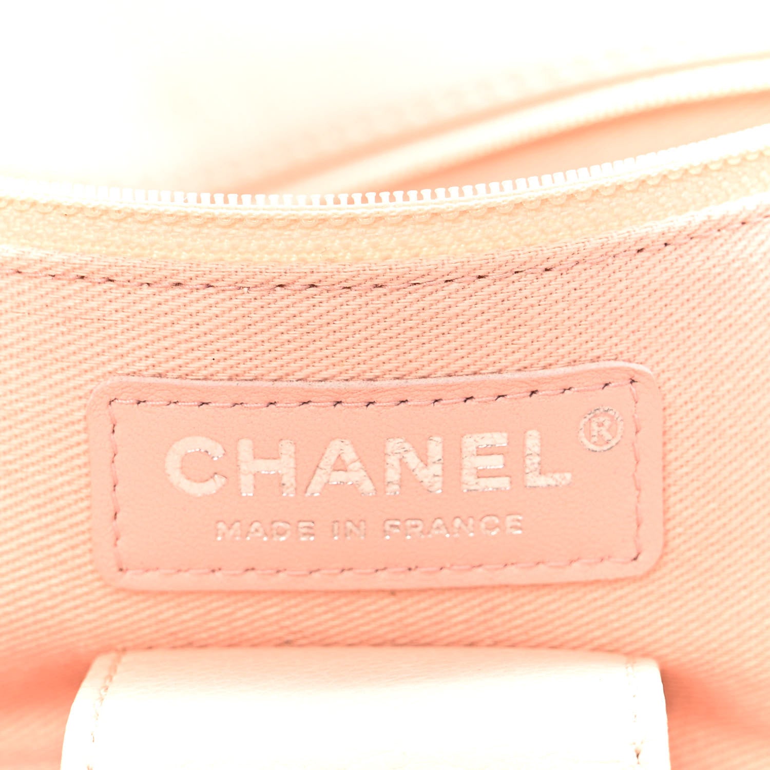 Chanel Calfskin Quilted Couture Messenger Light Pink 6 of 10