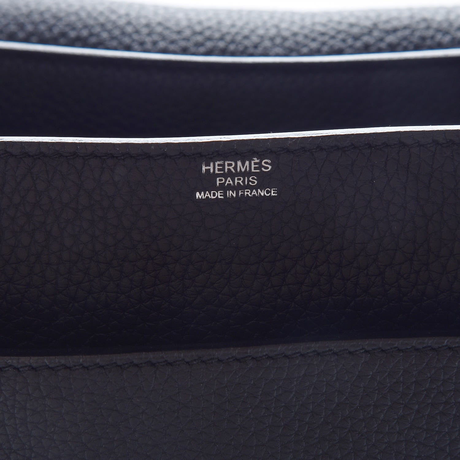 Hermes Taurillon Clemence Steve Messenger 37 Black 6 of 11