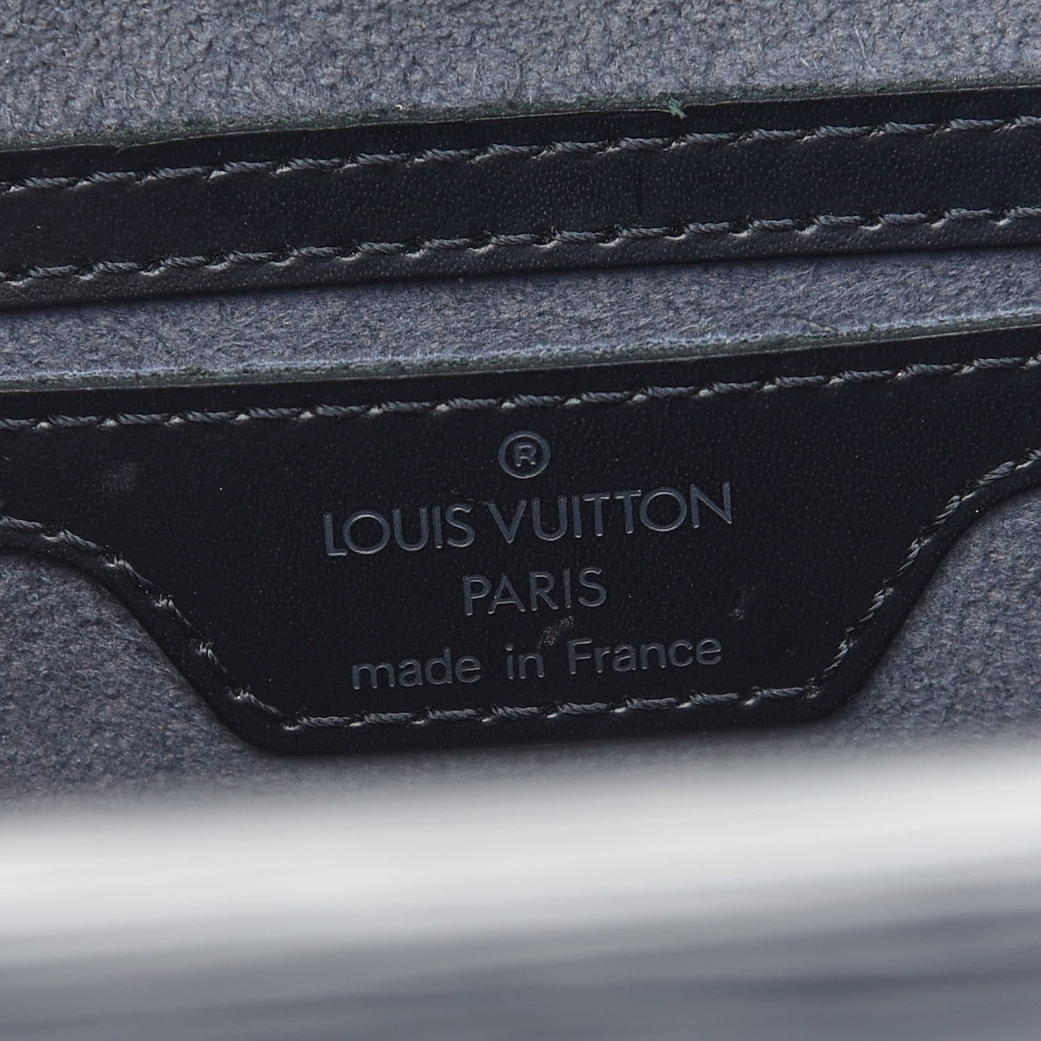 Louis Vuitton Epi Soufflot Black 6 of 10
