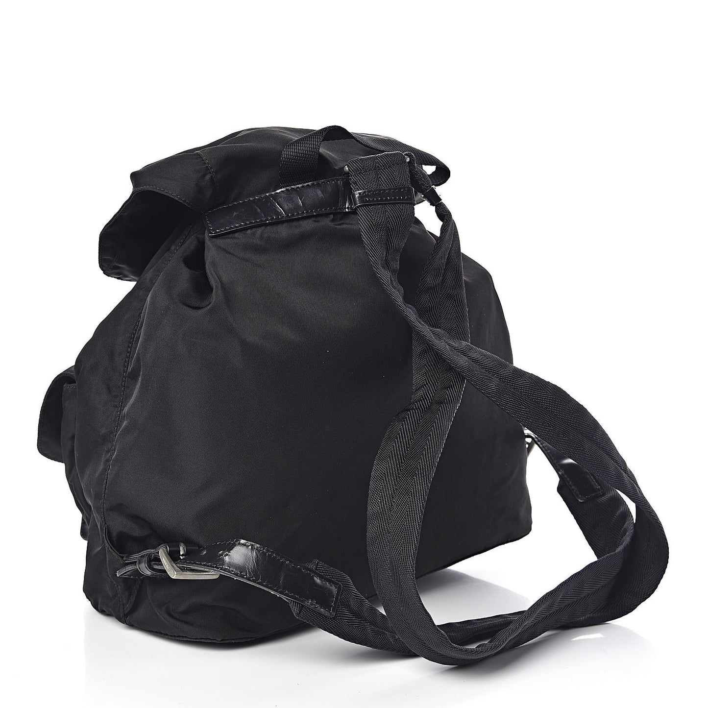 Nylon Vela Medium Backpack Black
