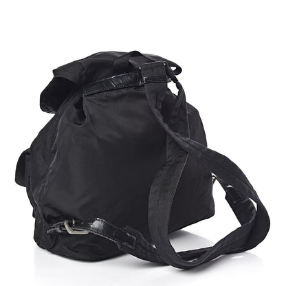 Prada Nylon Vela Medium Backpack Black 3 of 9