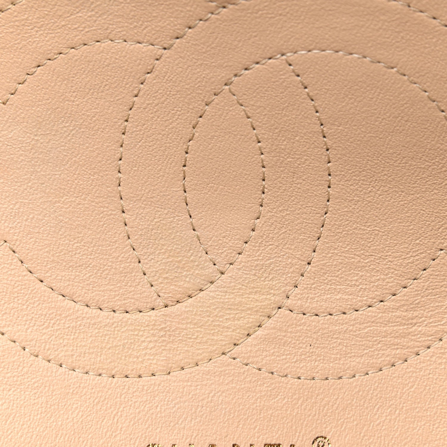 Chanel Caviar Quilted Jumbo Double Flap Beige Clair 8 of 17