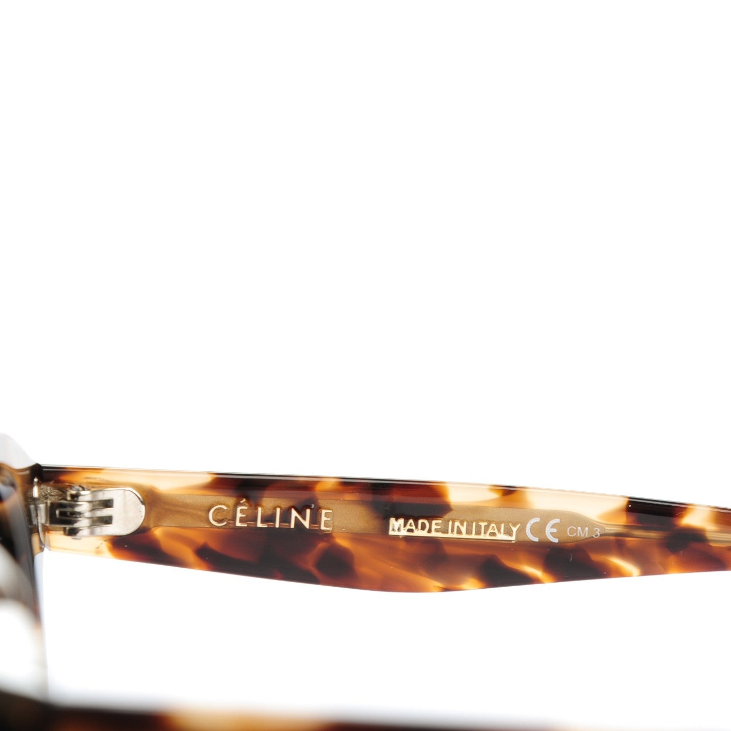 Celine Bevel Cat Sunglasses CL41372/S Havana Honey 5 of 6