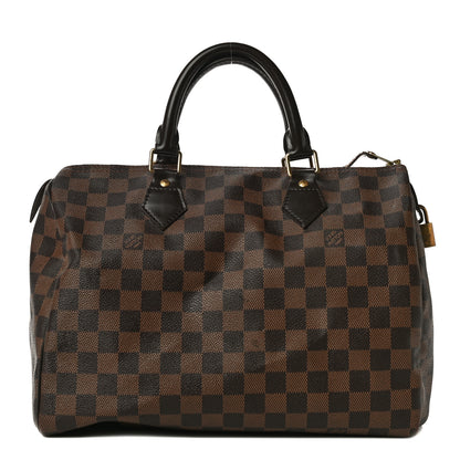 Louis Vuitton Damier Ebene Speedy 30 1 of 18