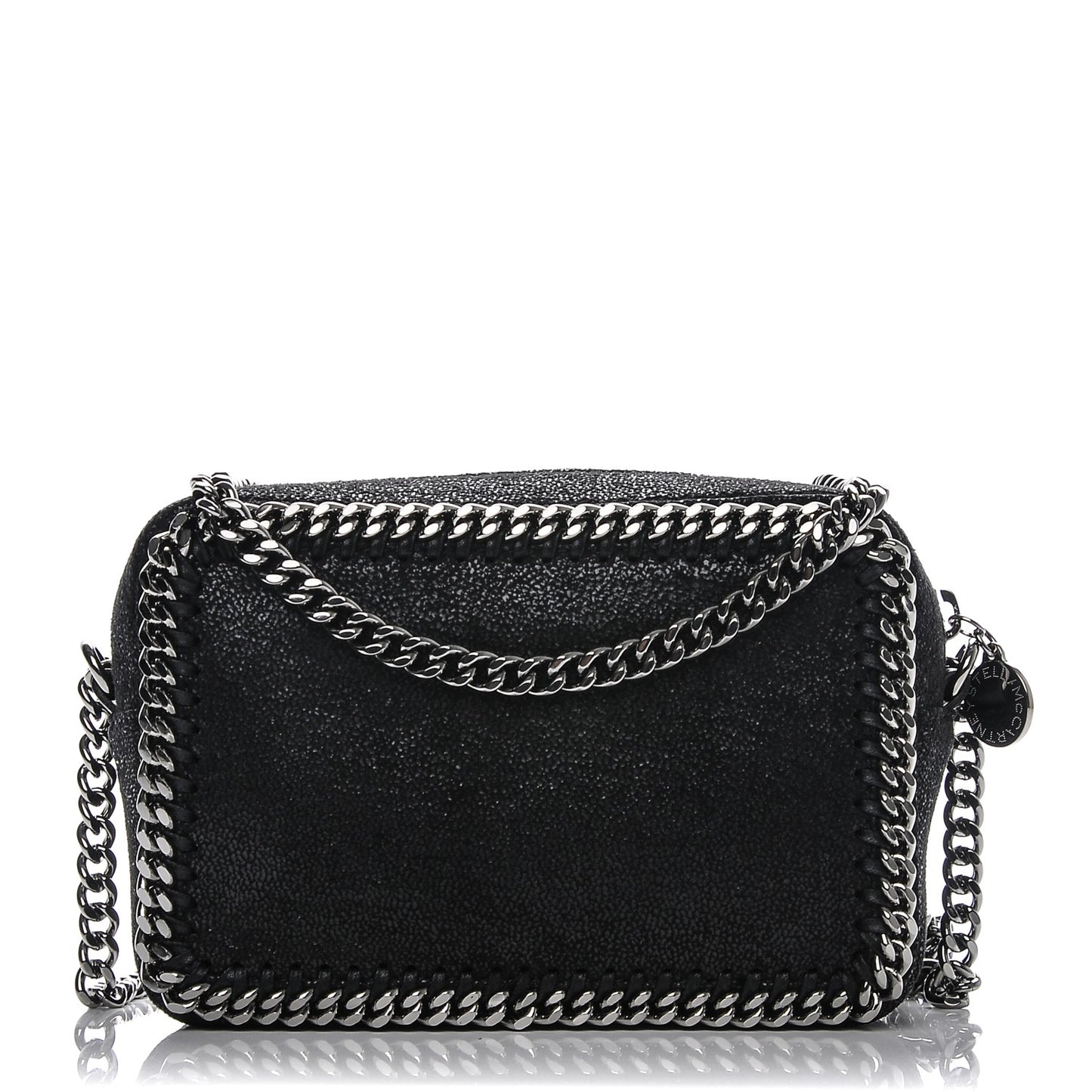Shaggy Deer Falabella Crossbody Camera Bag Black