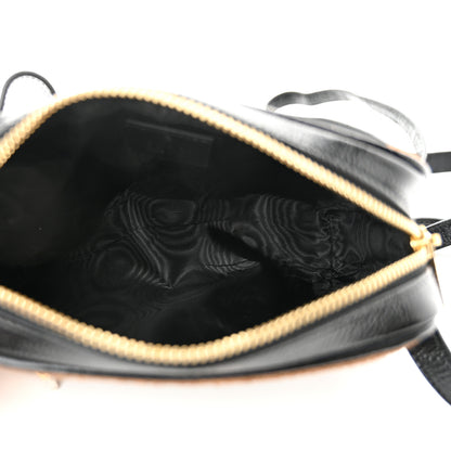 Gucci Suede Patent Web Mini Ophidia Shoulder Bag Nocciola Black 5 of 10