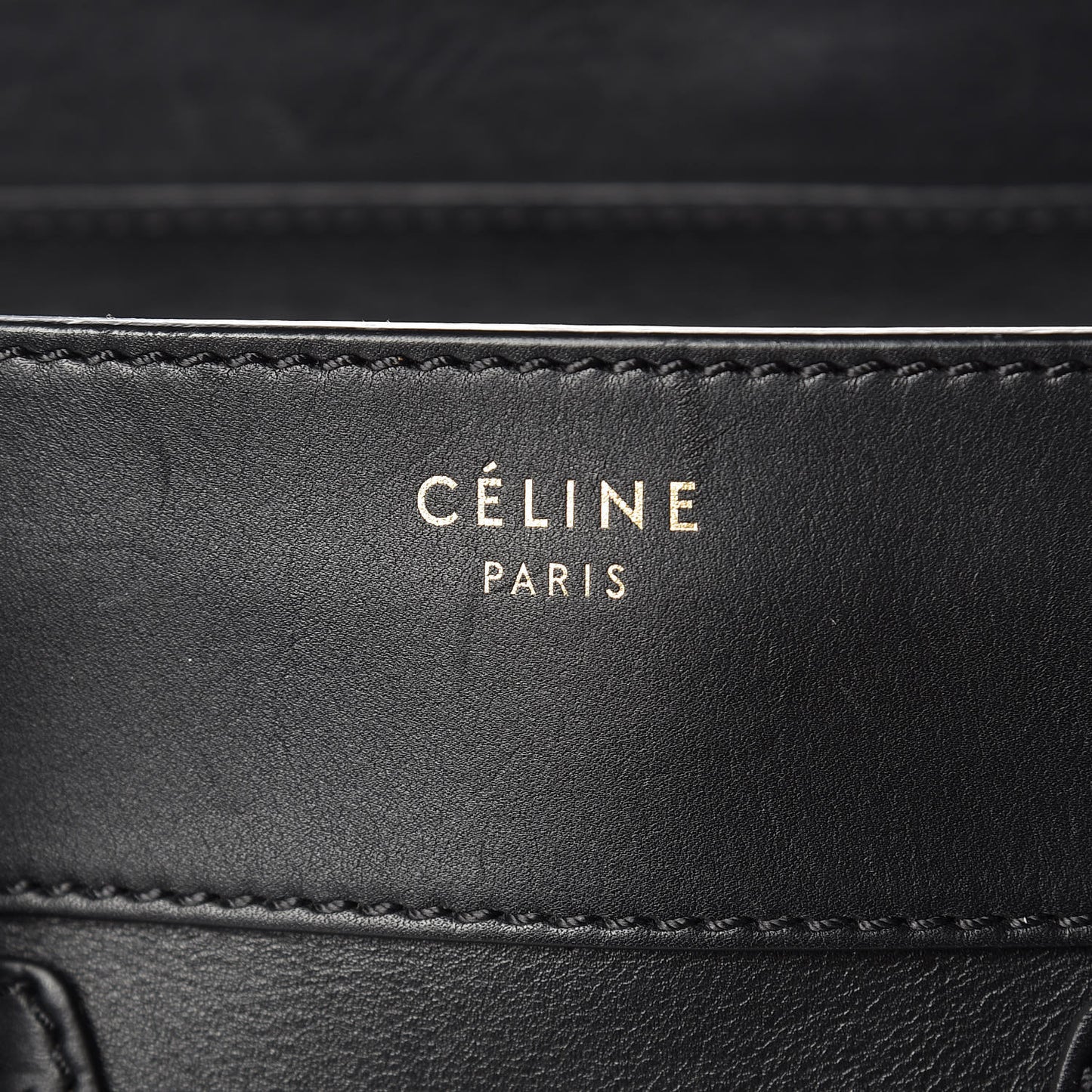 Smooth Calfskin Mini Luggage Black