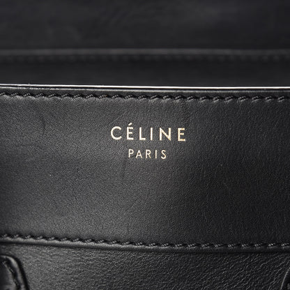 Celine Smooth Calfskin Mini Luggage Black 8 of 20