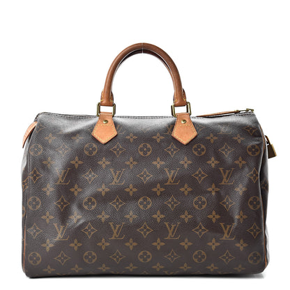 Louis Vuitton Monogram Speedy 35 1 of 26