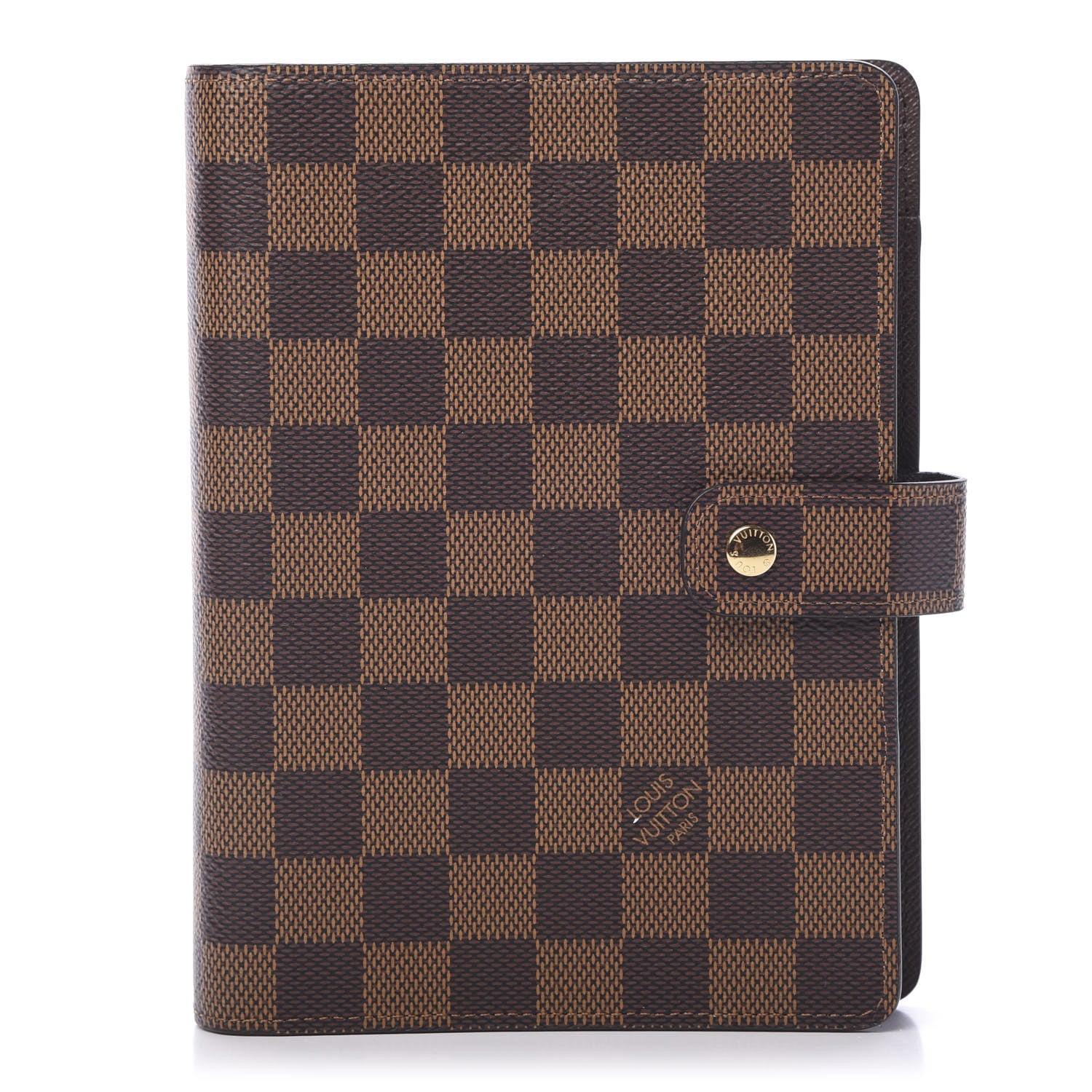 Louis Vuitton Damier Ebene Medium Ring Agenda Cover 1 of 7