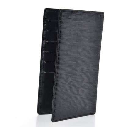 Louis Vuitton Epi Checkbook Cover Black 3 of 7