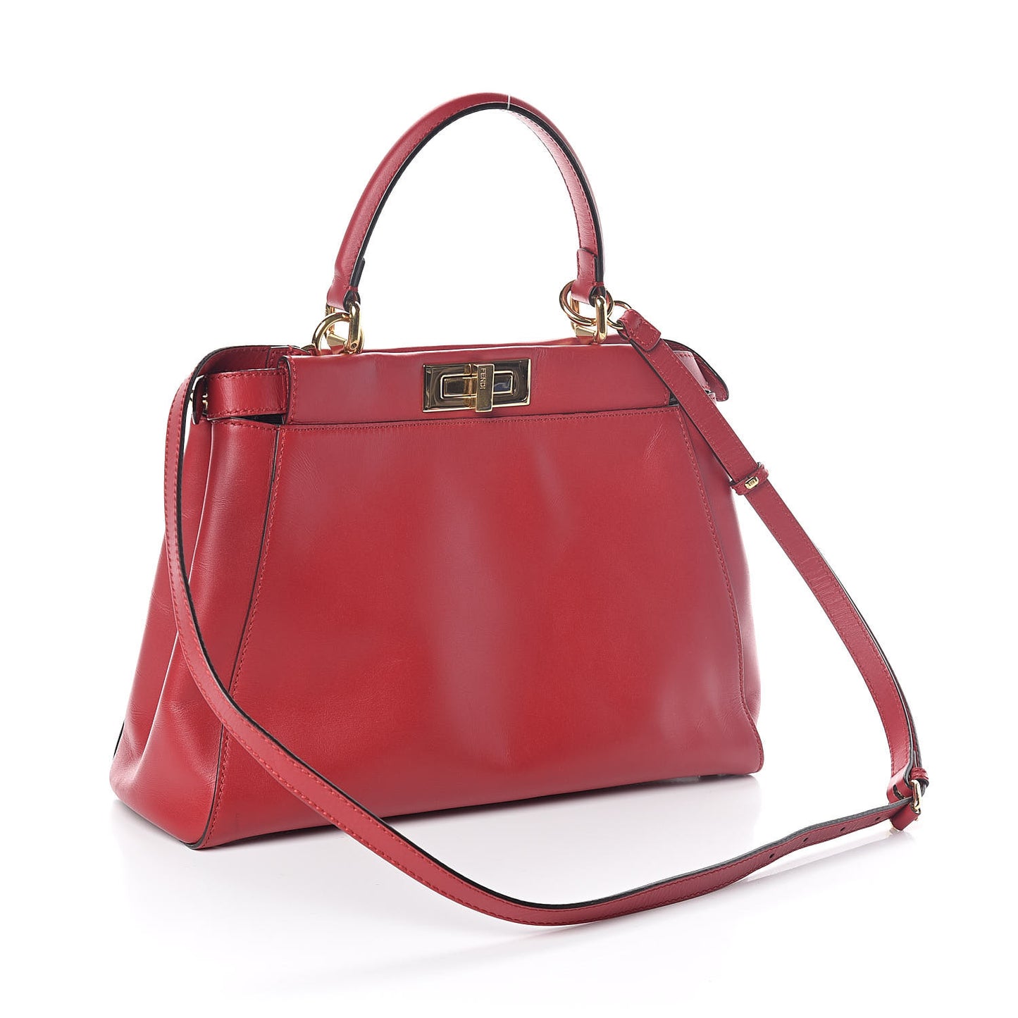 Vitello Morgan Fabric Jacquard Pequin Medium Peekaboo Iconic Satchel Mattone Tobacco Black