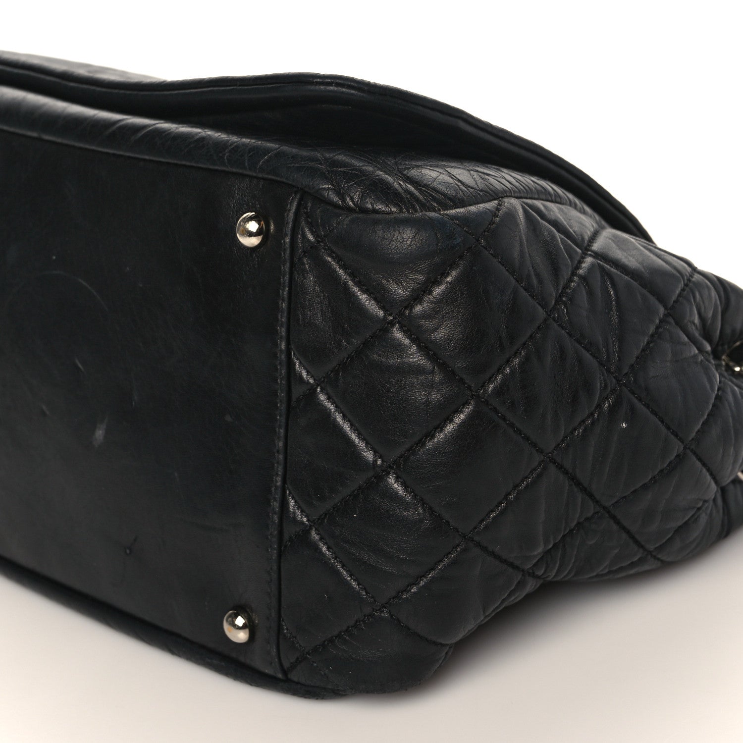 Chanel Lambskin Medium Rock and Chain Flap Black 9 of 10
