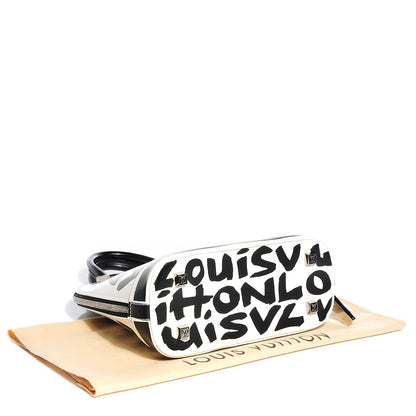 Louis Vuitton Graffiti Alma MM Black 3 of 7