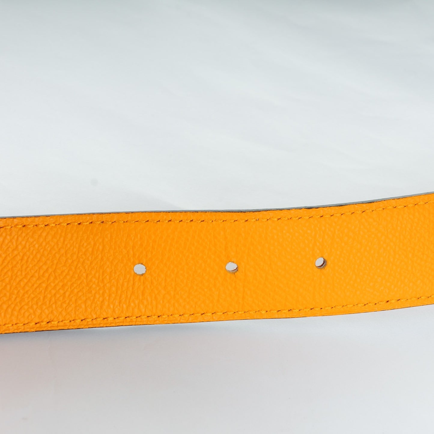 Swift Epsom Reversible 32mm Quizz H Belt 100 Gold Mangue