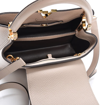 Louis Vuitton Taurillon Capucines PM Galet 6 of 7