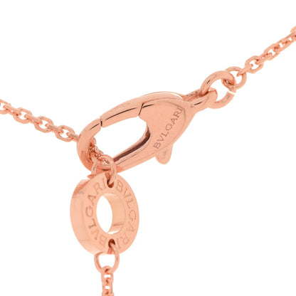 Bulgari 18K Rose Gold Diamond Carnelian Divas' Dream Pendant Necklace 5 of 6
