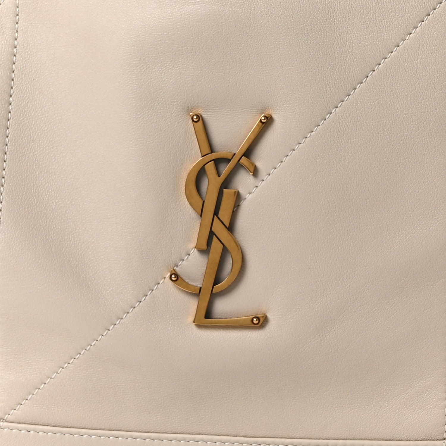 Saint Laurent Lambskin Matelasse Large Jamie Pochon Crema Soft 9 of 11
