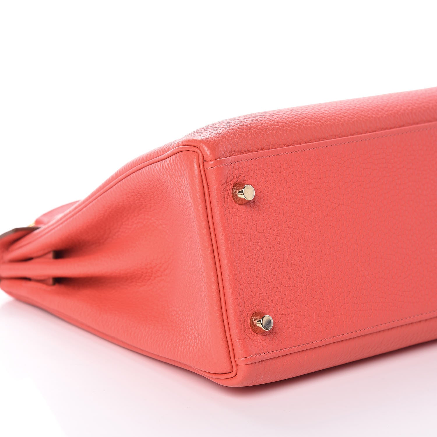 Hermes Taurillon Clemence Kelly Retourne 32 Rose Jaipur 35 of 36