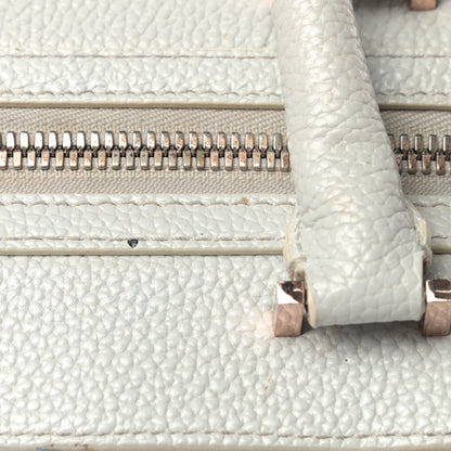 Alexander Wang Pebbled Calfskin Small Emile Grey Rose Gold Hardware 9 of 10