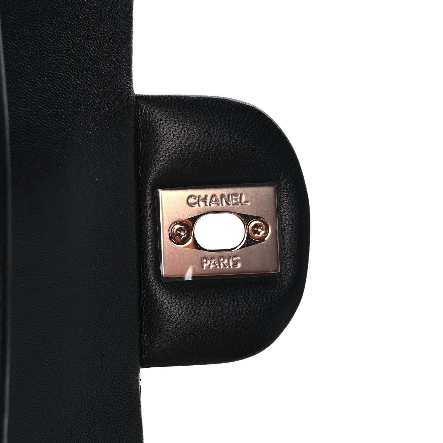 Chanel Lambskin Quilted Small Double Flap Black 11 of 12