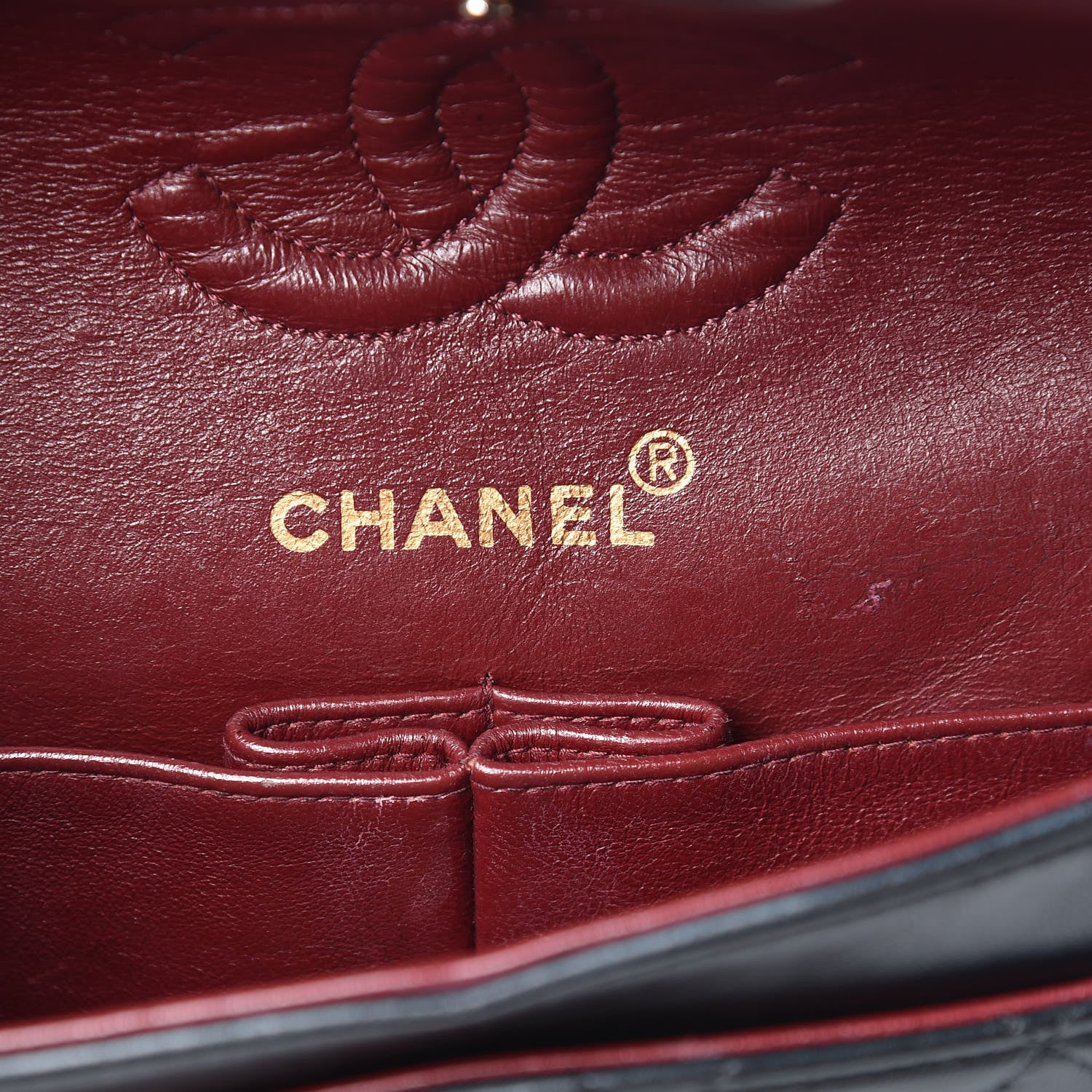 Chanel Lambskin Quilted Small Double Flap Black 9 of 11