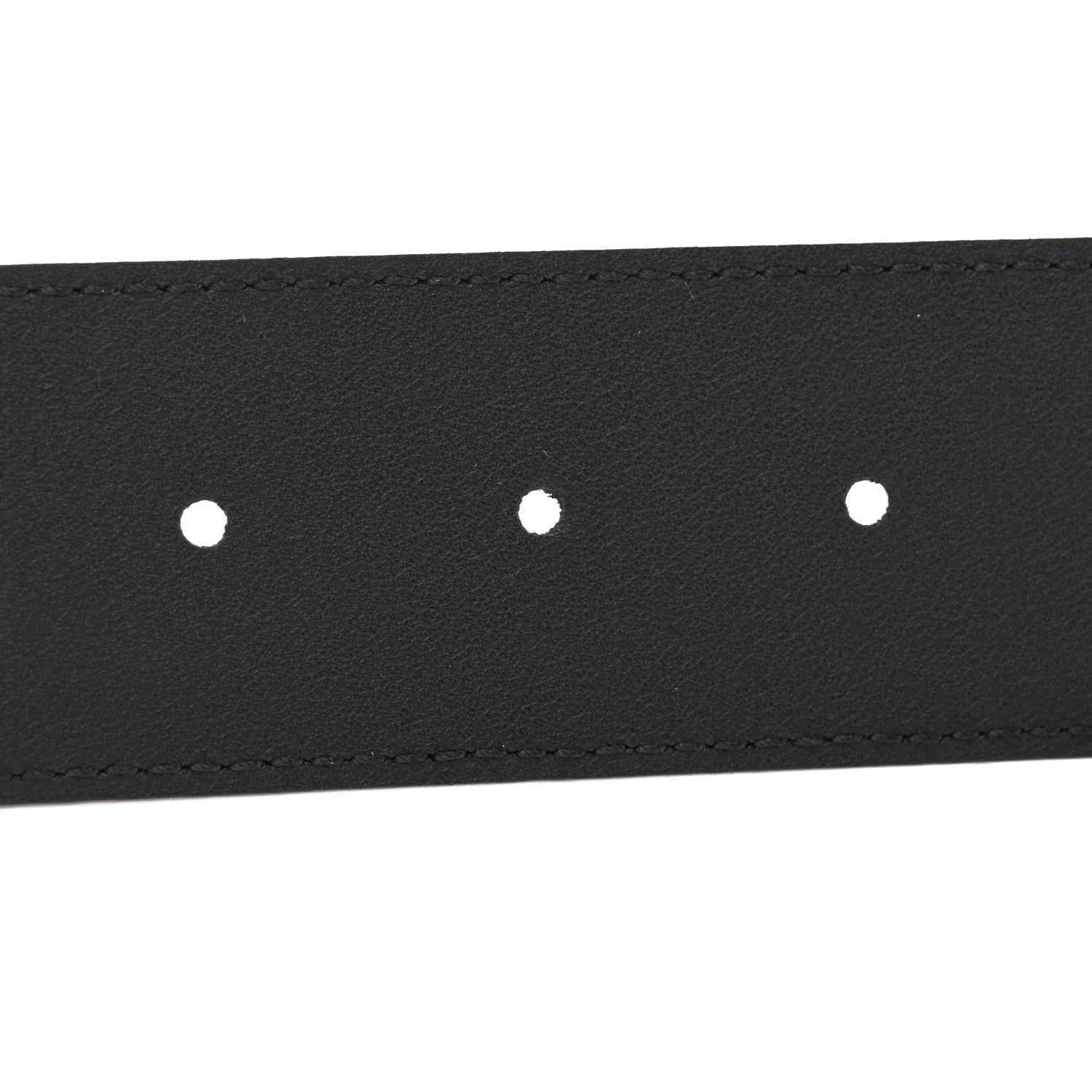 Gucci Calfskin Crystal Double G 40mm Belt 90 36 Black 4 of 5