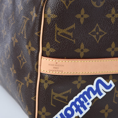 Louis Vuitton Monogram Patches Speedy Bandouliere 30 7 of 13