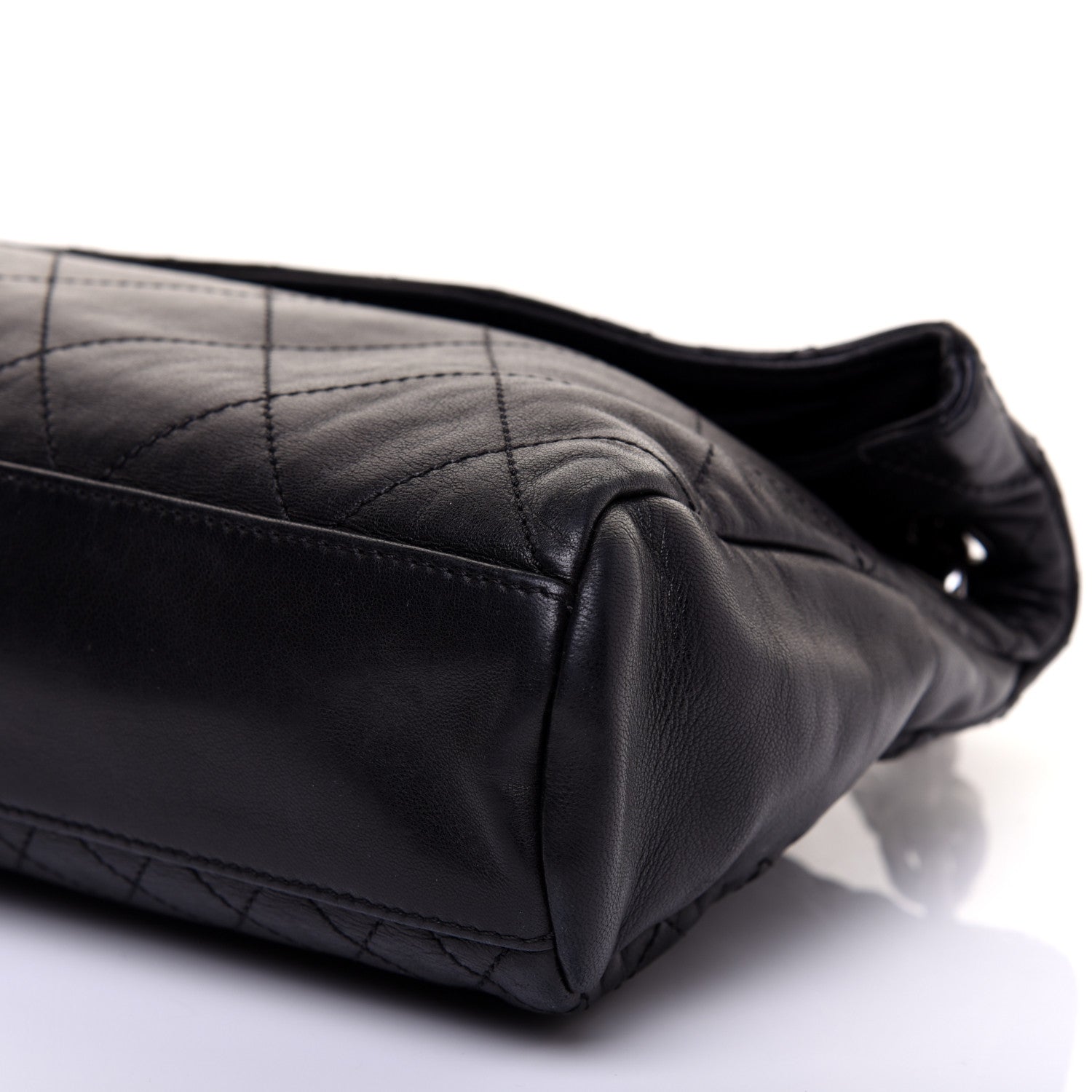 Chanel Lambskin Quilted New Lock Flap Black 7 of 10