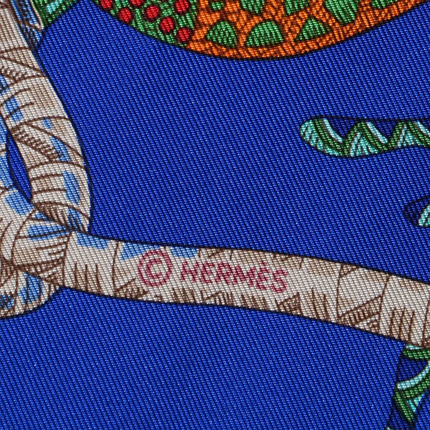 Silk Grands Fonds Scarf 90