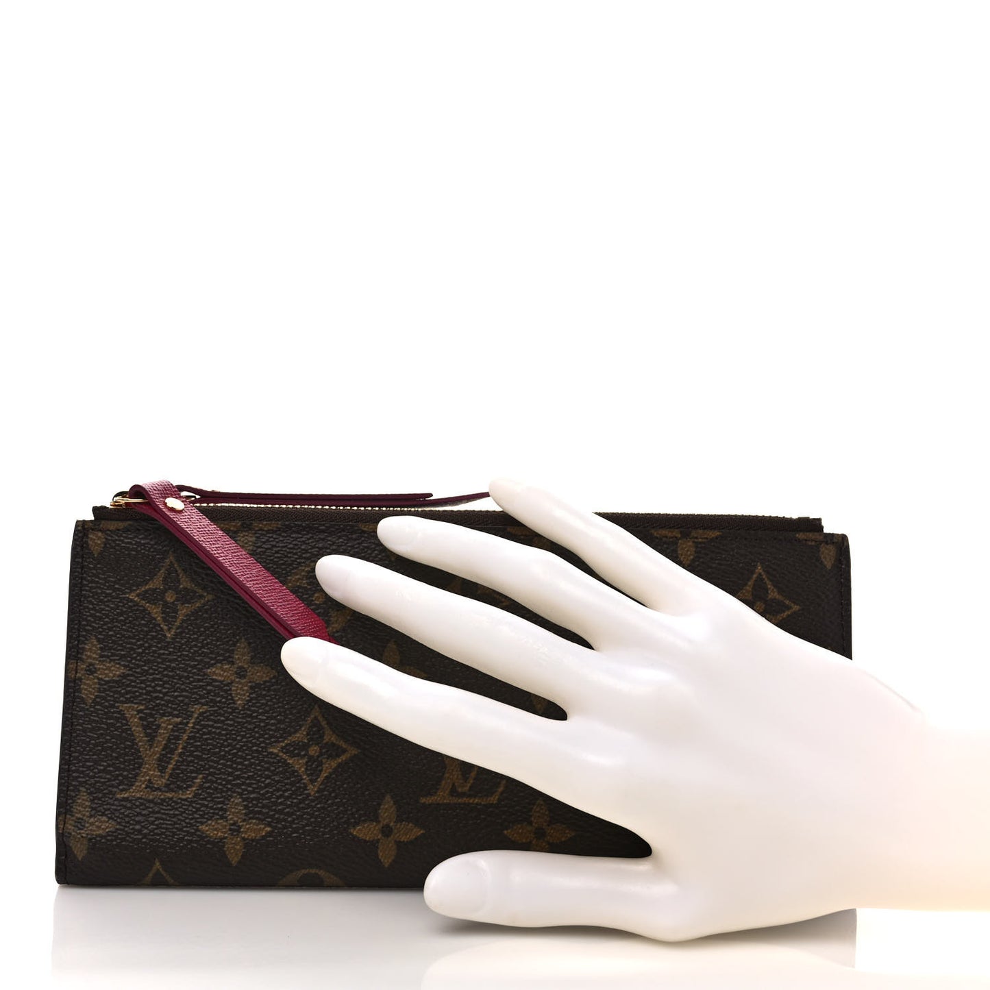 Monogram Adele Wallet Fuchsia