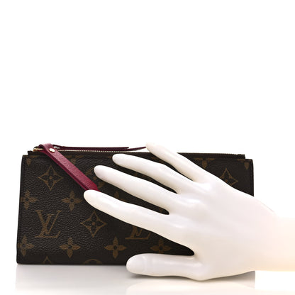 Louis Vuitton Monogram Adele Wallet Fuchsia 2 of 8