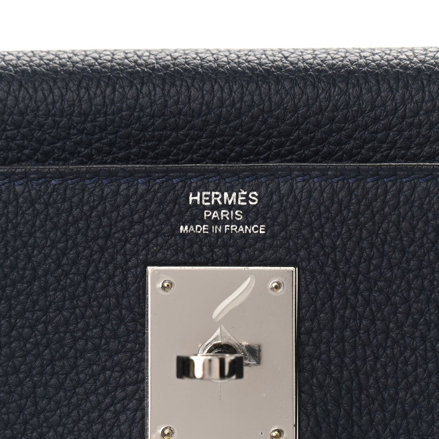 Hermes Togo Kelly Retourne 28 Bleu Nuit 6 of 10