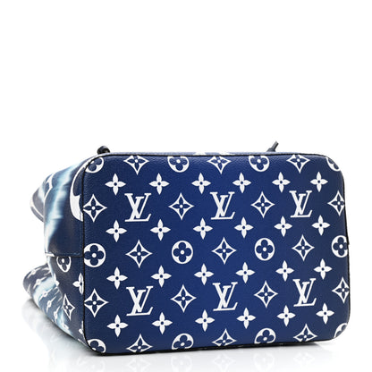 Louis Vuitton Monogram Escale Neonoe MM Blue 4 of 10