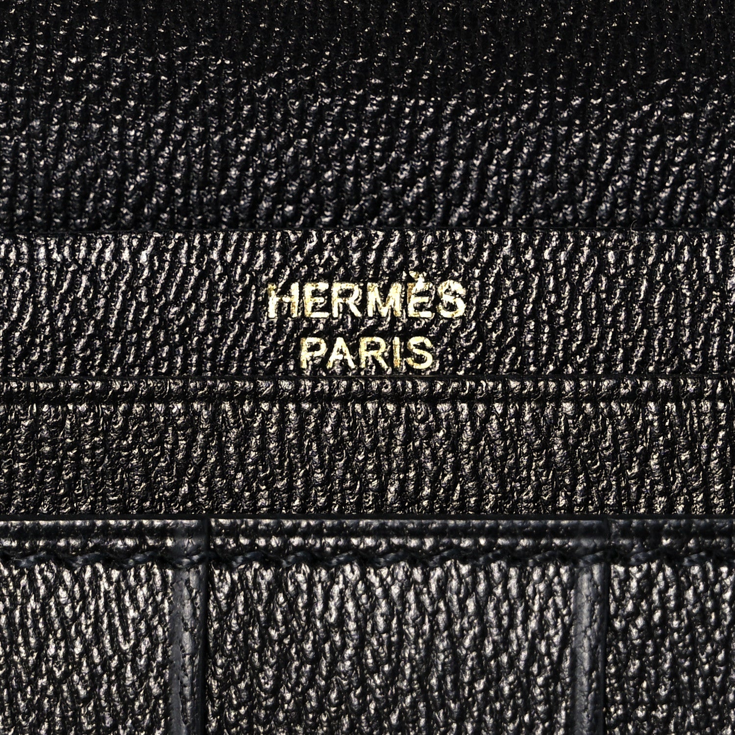 Hermes Shiny Niloticus Crocodile Bearn Wallet Black 6 of 10