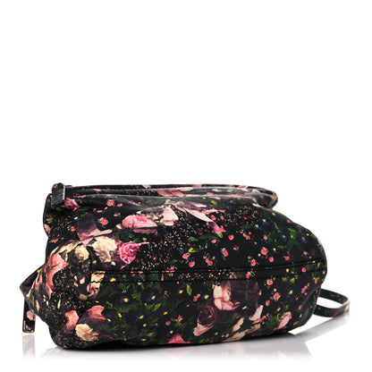 Givenchy Lambskin Roses Camouflage Print Mini Pandora Black 4 of 14