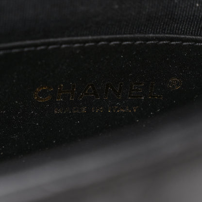 Chanel Lambskin Small Chain Around Top Handle Flap  Black 6 of 11