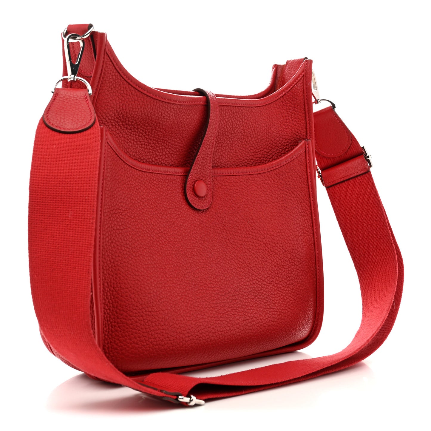Taurillon Clemence EVELYNE III PM Rouge Casaque