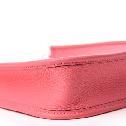 Hermes Taurillon Clemence Allegro Evelyne TPM Rose Azalee Rose Confetti 6 of 11