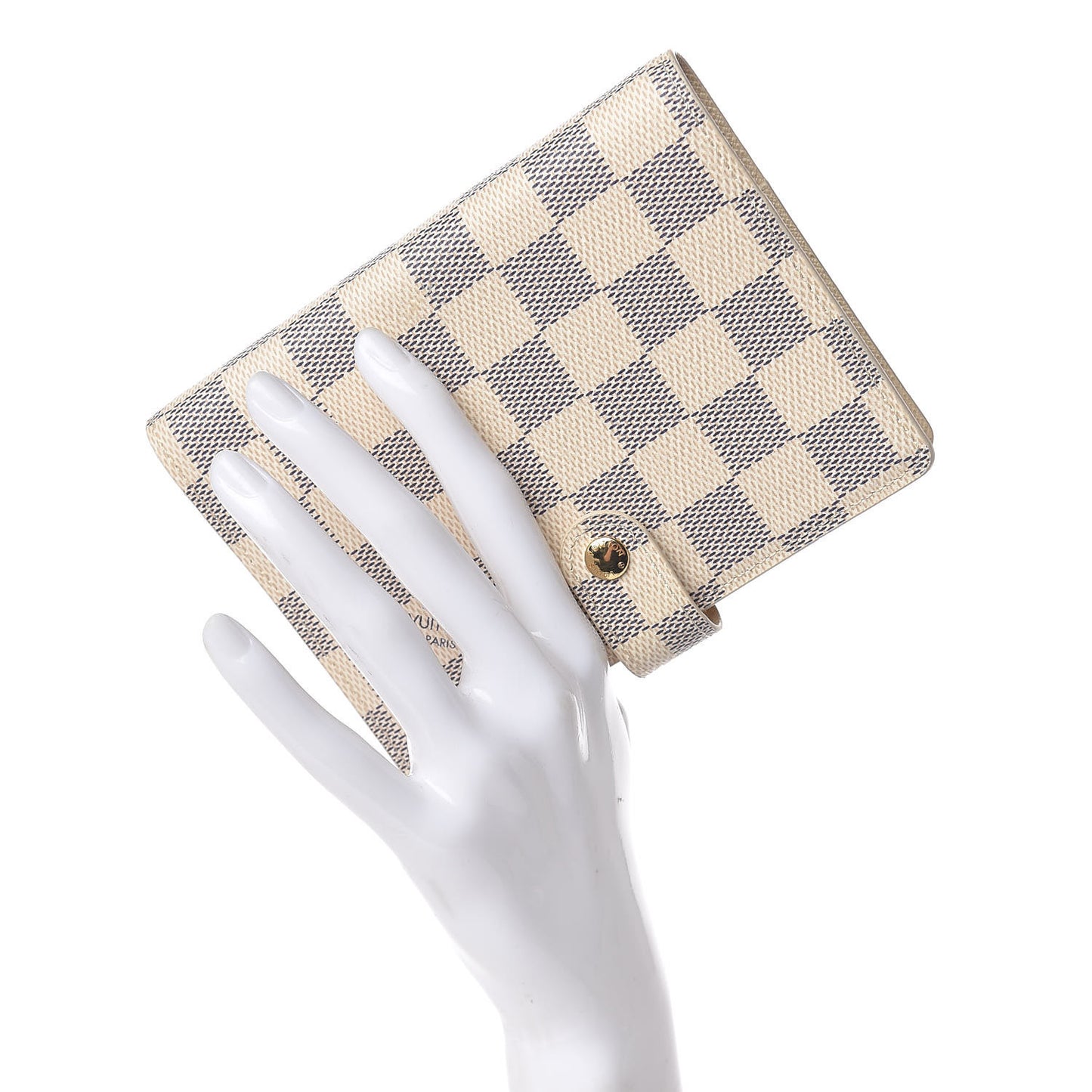 Damier Azur Small Ring Agenda Cover