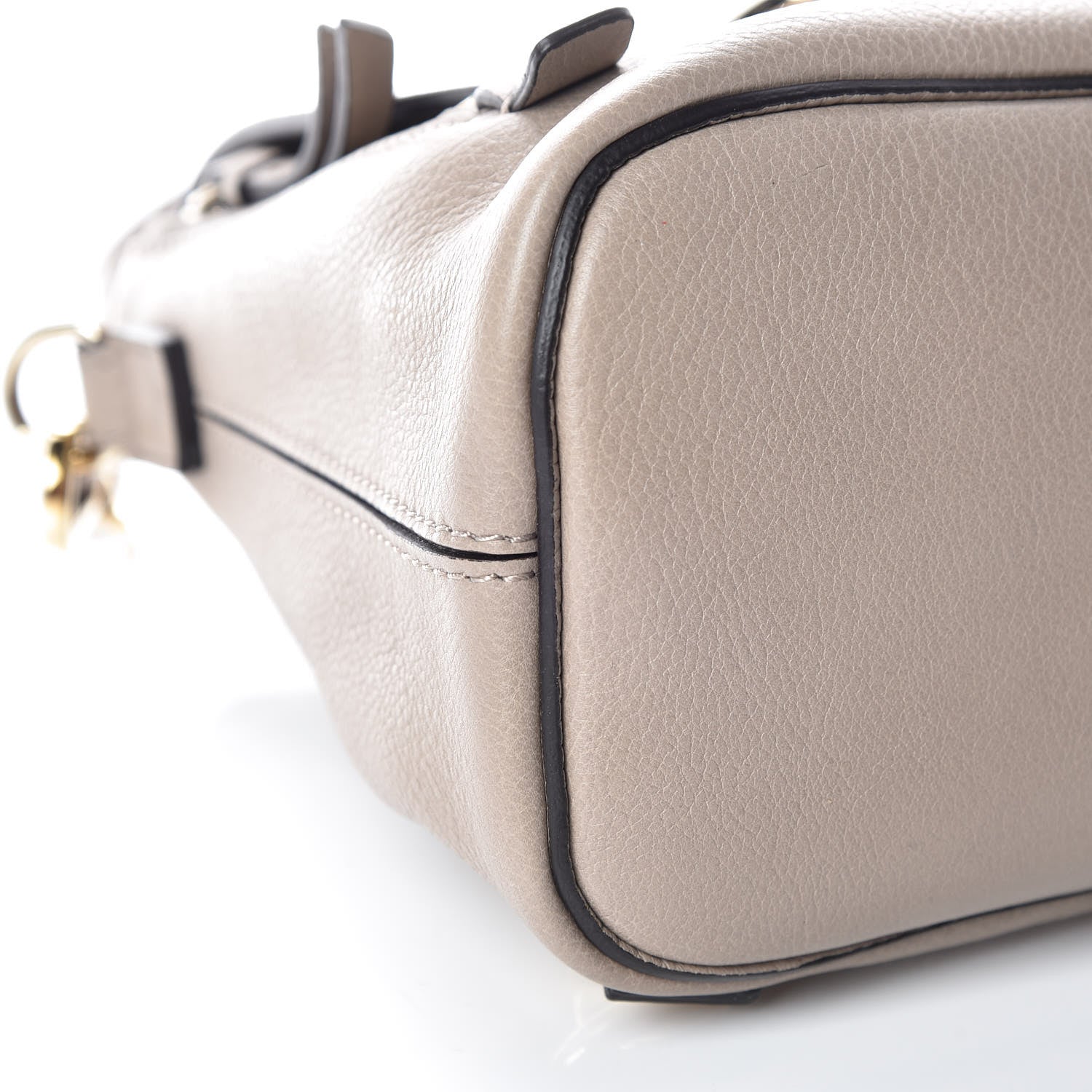 Chloe Suede Calfskin Mini Faye Backpack Motty Grey 6 of 13