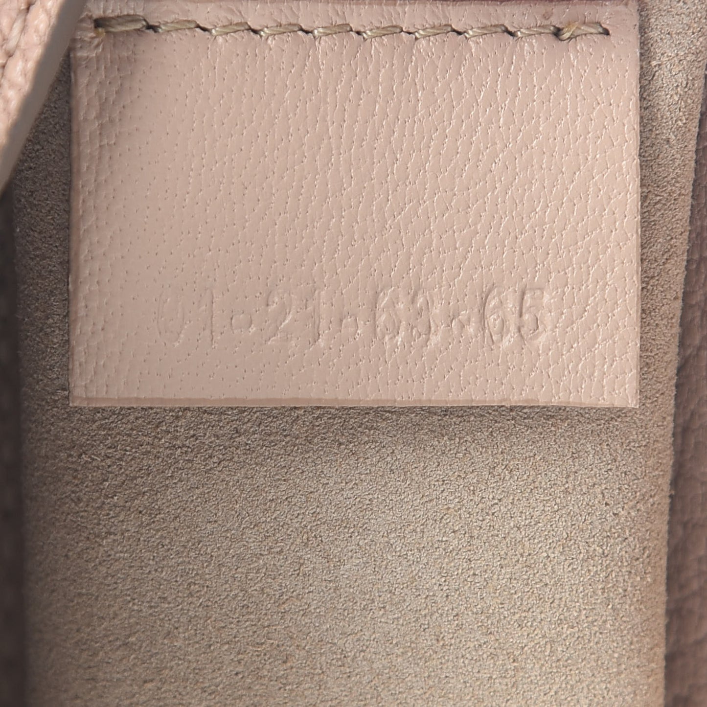 Grained Lambskin Mini Drew Crossbody Backpack Cement Pink